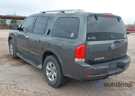 2011 Nissan Armada Sv from USA, damaged, VIN 5N1BA0ND6BN603327